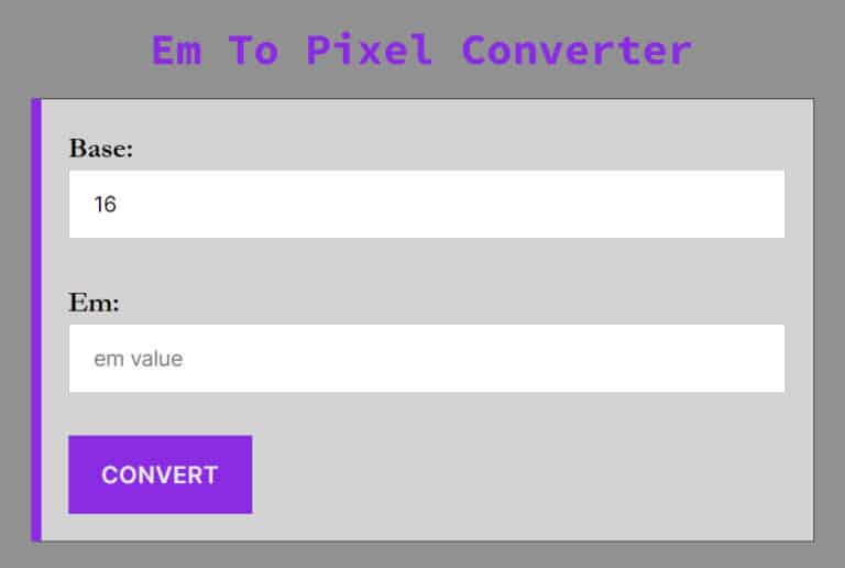 em-to-pixel-converter