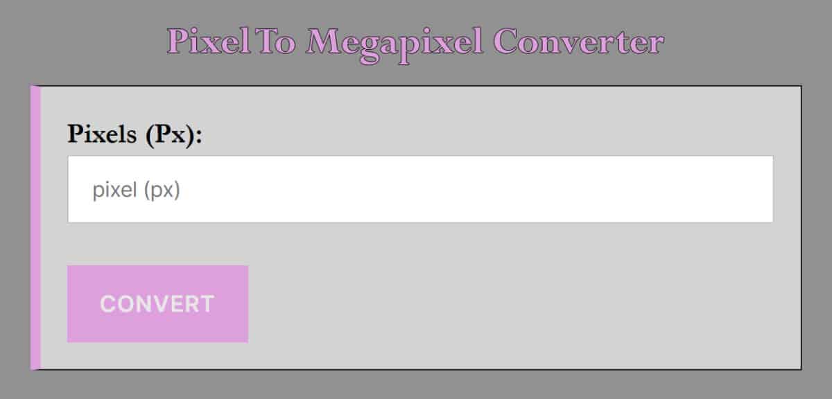 pixel-to-megapixel-converter