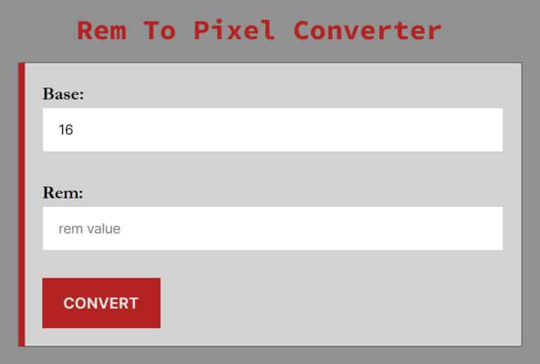 rem-to-pixel-converter